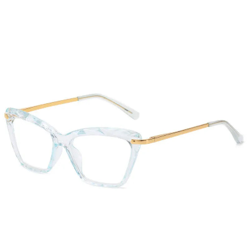Square Fashion Specs - Trendy Cat Eye Magnifiers for Women