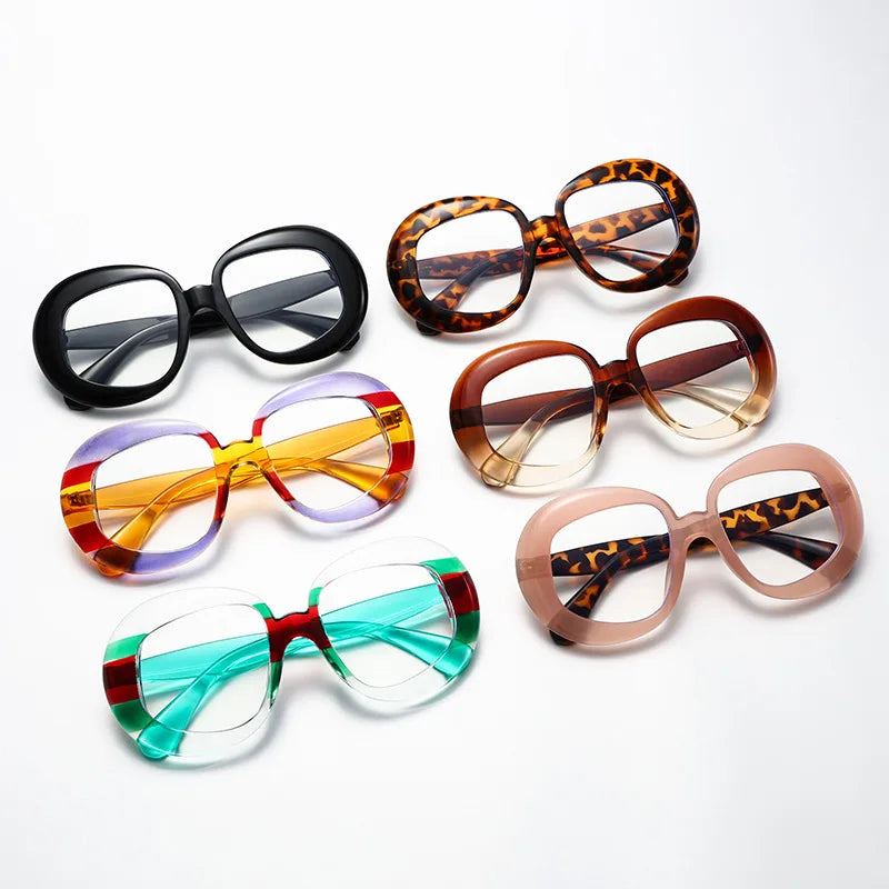 Oversized Round Specs - Designer Fashion Magnifiers