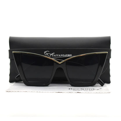 Cat Eye Sunglasses for Women - Designer Retro UV400 Protection