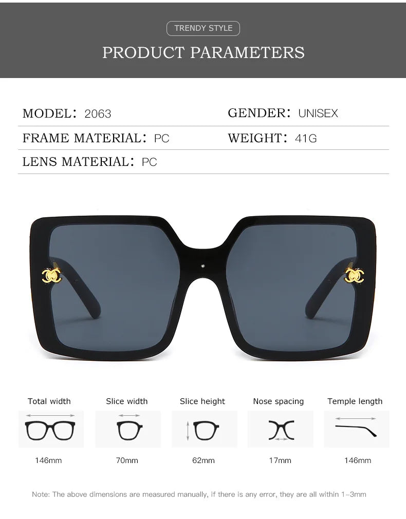 Mercelyn Square Designer Shades