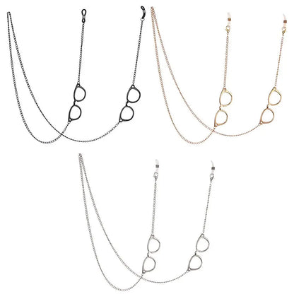 Vintage Metal Glasses Chain - Non-Slip Eyeglass Lanyard for Eyewear & Sunglasses
