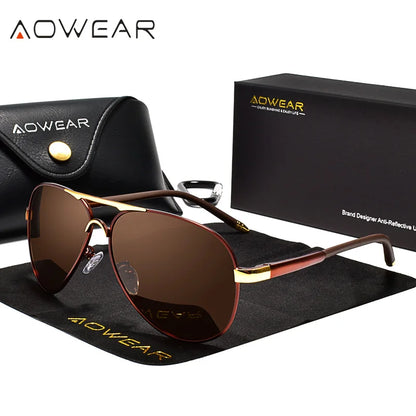 AOWEAR Aviation Sunglasses