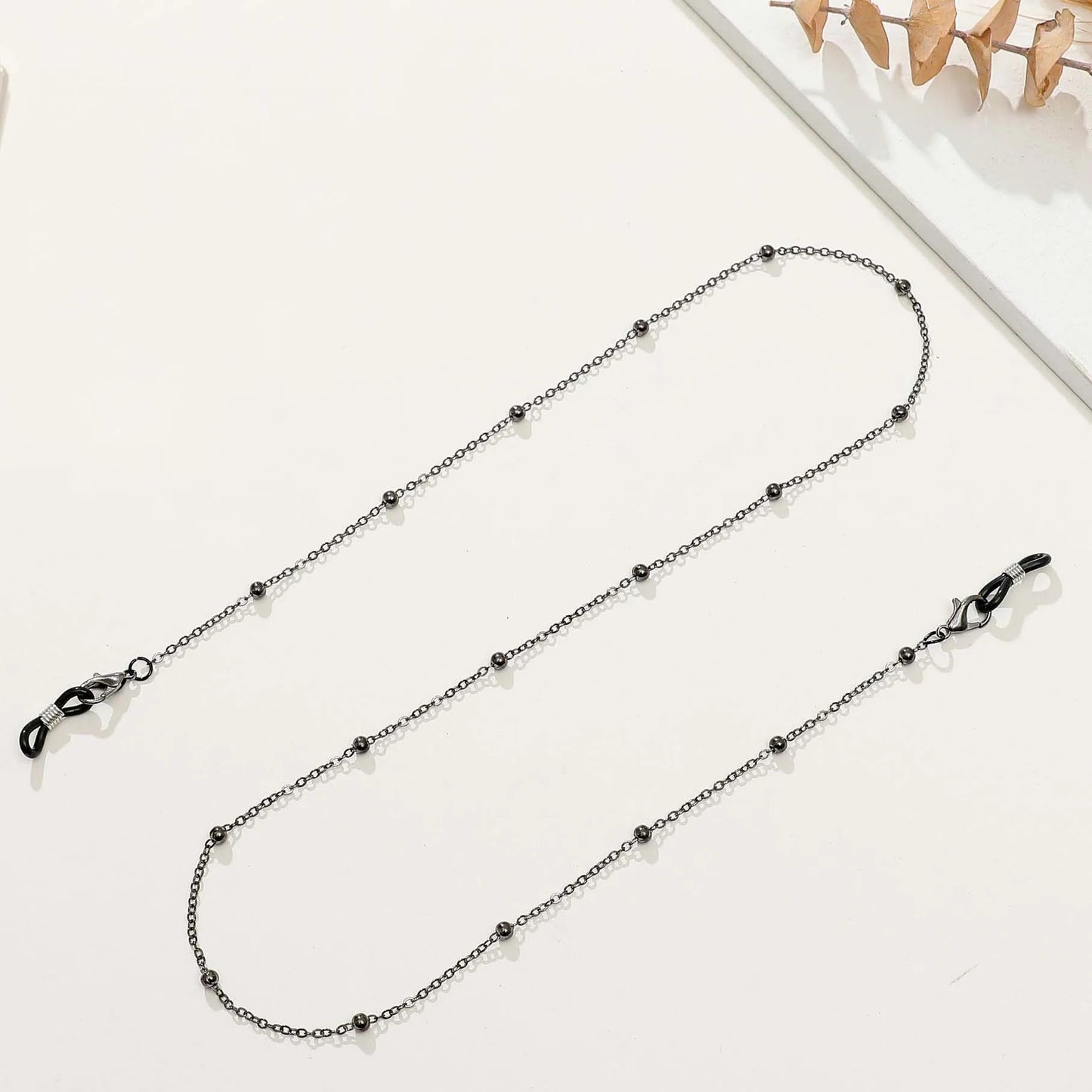 Pearl Beaded Anti-Falling Metal Eyeglass Chain