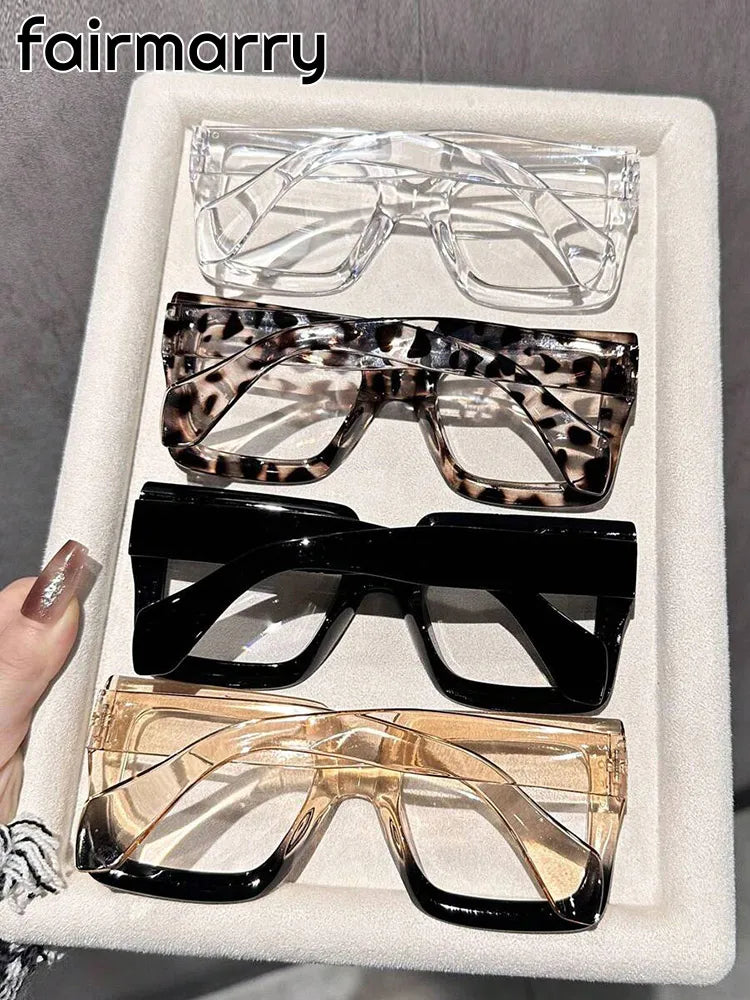 4PCS Trendy Classic Eyeglasses