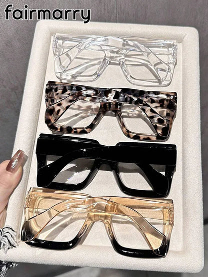 4PCS Trendy Classic Eyeglasses