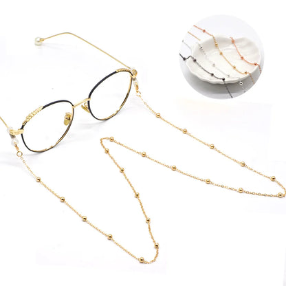 Fashion Metal Beaded Eyeglass Chain