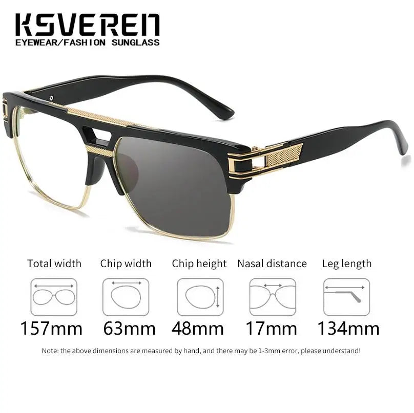 Color Changing Specs - Photochromic Square Magnifiers