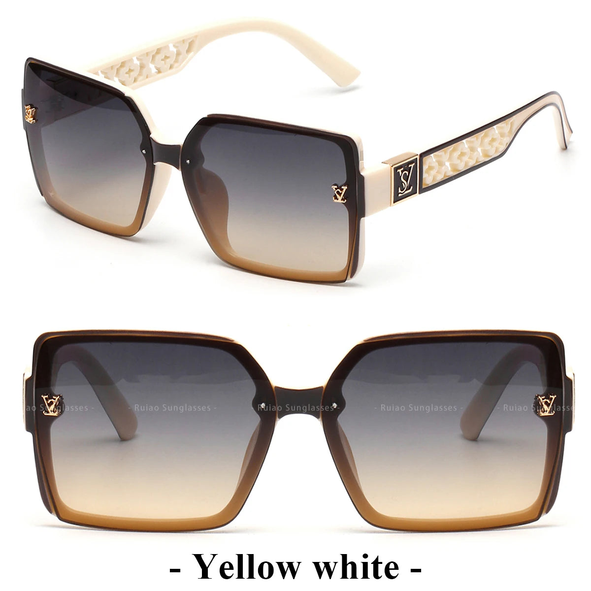 Retro Big Sunglasses Women - Designer Fashion Shades