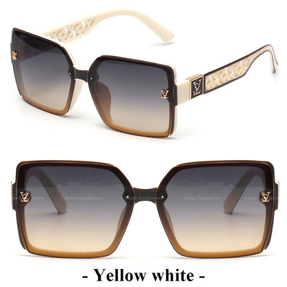 Retro Big Sunglasses Women - Designer Fashion Shades