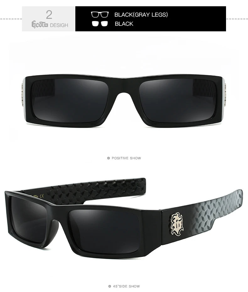 Retro Polarized Eyewear Men - Sports Driving Shades