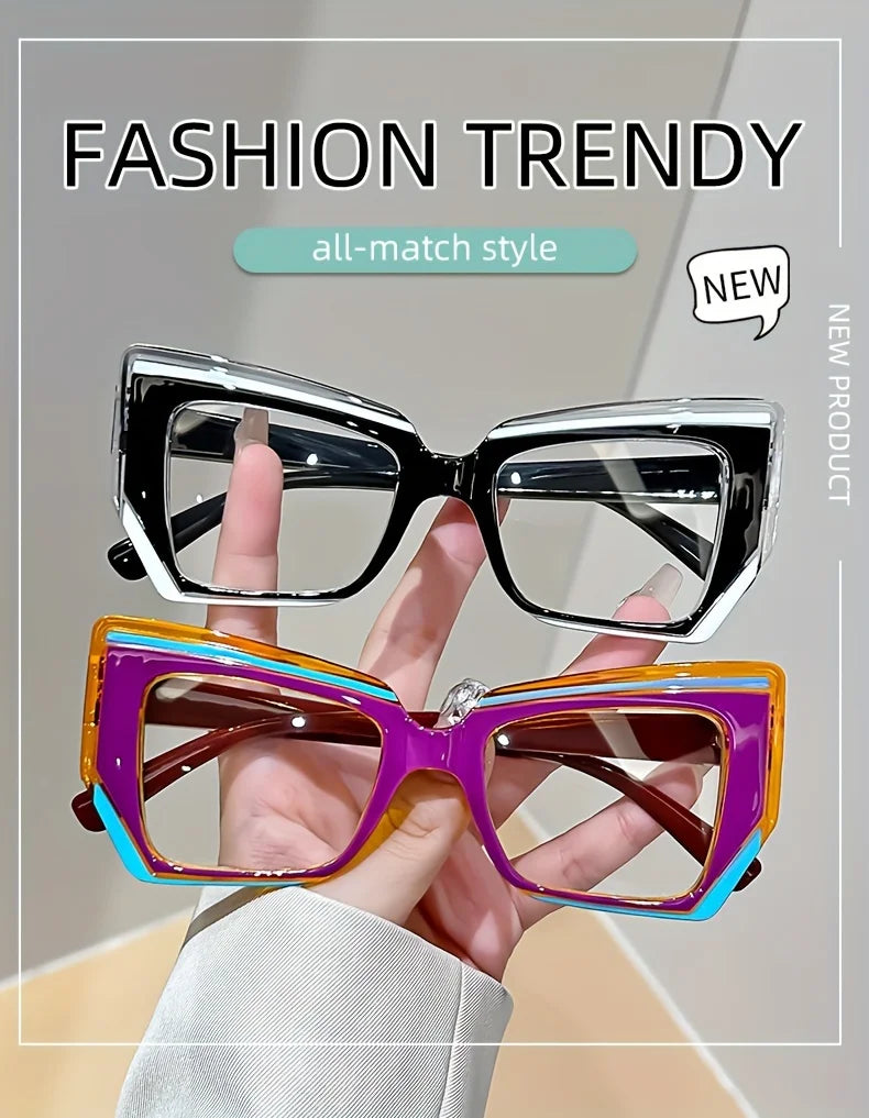 Vintage Cat Eye Oversized Specs - Vision Magnifiers 1.0-4.0