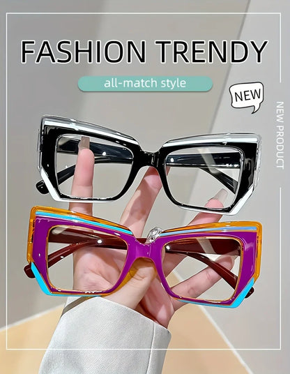 Vintage Cat Eye Oversized Specs - Vision Magnifiers 1.0-4.0