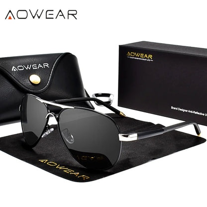 AOWEAR Aviation Sunglasses