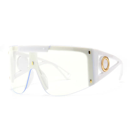 Oversized Vintage Goggle Specs - Retro Fashion Shades