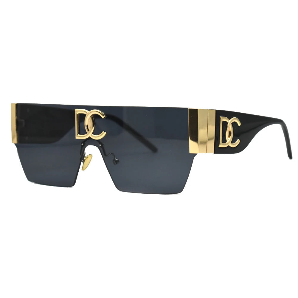 Luxury Square Rimless Shades