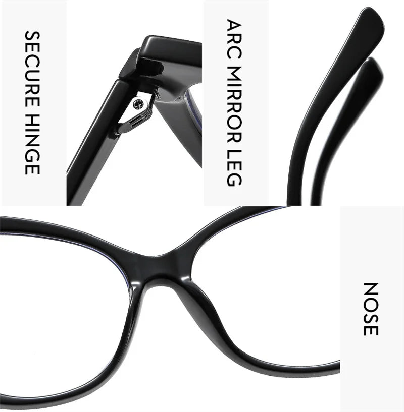 Chic Women's Cat Eye Anti-Blue Light Blockers