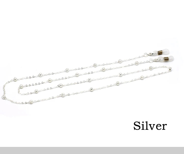 Fashion Metal Beaded Eyeglass Chain