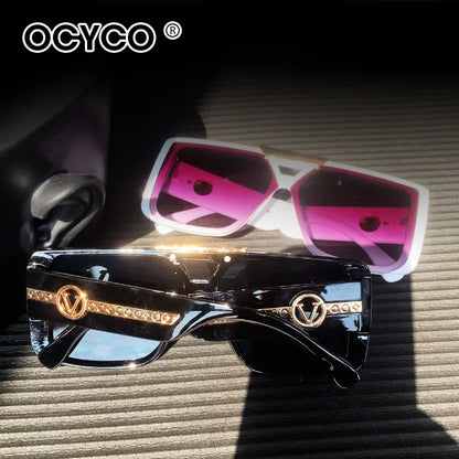 Vintage-Inspired Luxury Fashion Sunglasses