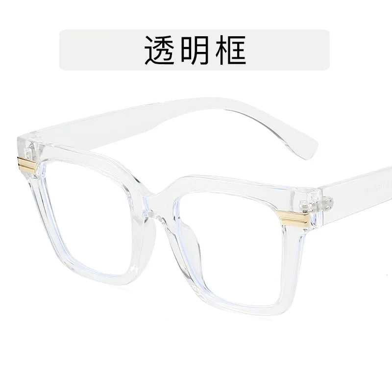 Square Blue Light Blocking Glasses | Vintage Acetate Eyeglass Frames | Unisex
