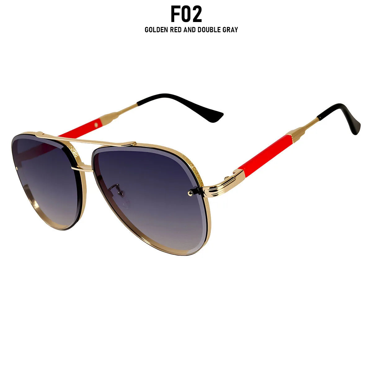 Oval Vintage UV400 Sunglasses - Unisex Metal Frame, 5 Lens Colors