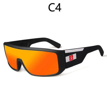 Cycling Sunglasses Men - Large Frame Sports Shades UV400