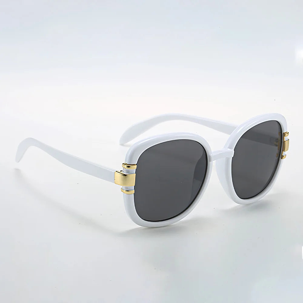 Women's Gradient Sunglasses – Transparent Plastic Frame UV400 | Multiple Colors