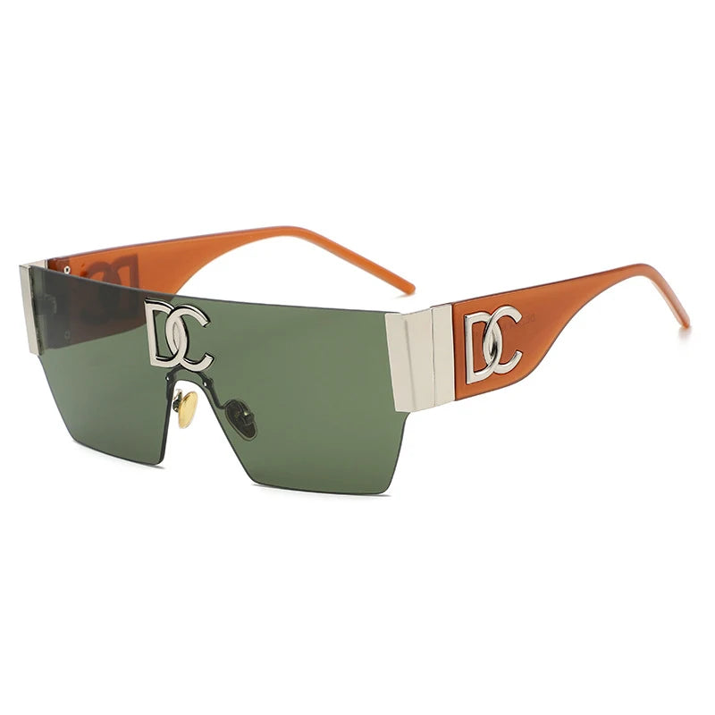 Luxury Square Rimless Shades