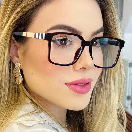 Retro Fashion Anti Blue Light Eyeglasses