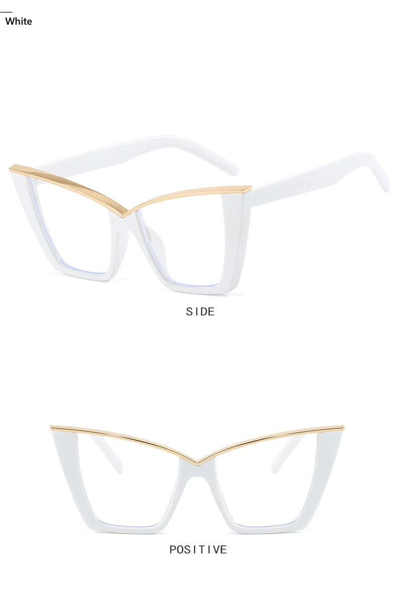 Anti Blue Light Cat Eye Specs - Computer Magnifiers Women