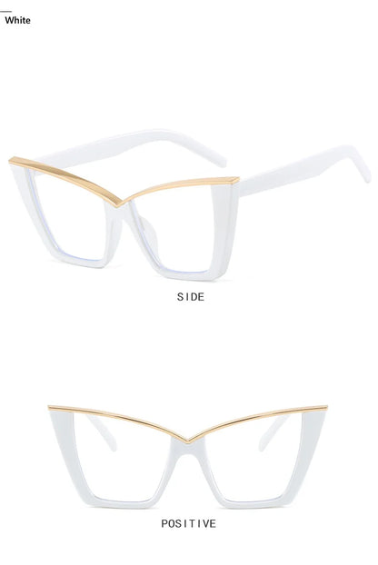 Anti Blue Light Cat Eye Specs - Computer Magnifiers Women