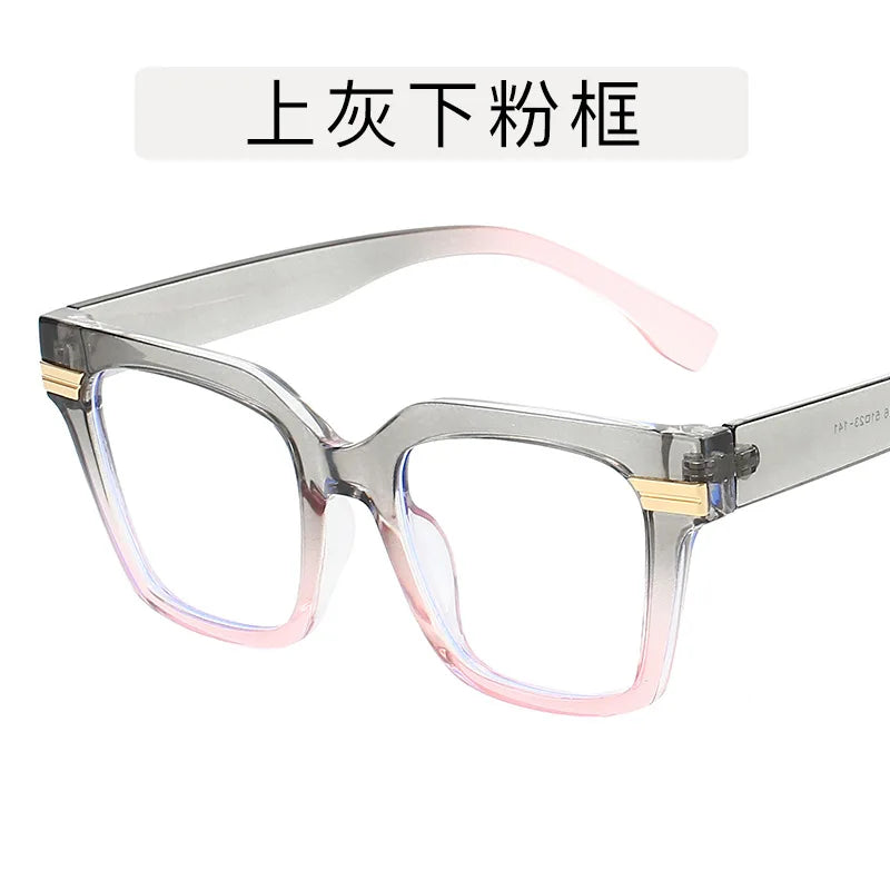 Square Blue Light Blocking Glasses | Vintage Acetate Eyeglass Frames | Unisex