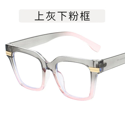 Square Blue Light Blocking Glasses | Vintage Acetate Eyeglass Frames | Unisex
