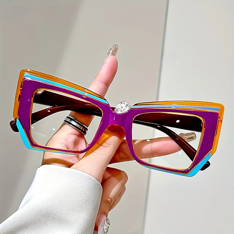 Vintage Cat Eye Oversized Specs - Vision Magnifiers 1.0-4.0