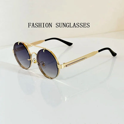 Oval Steampunk Sunglasses
