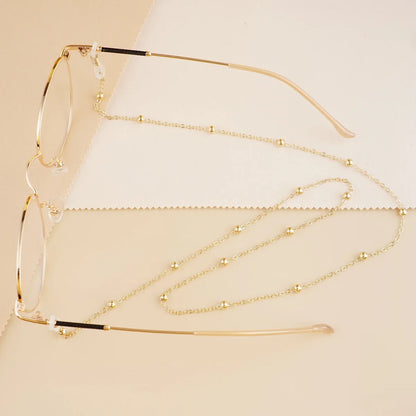 Fashion Metal Beaded Eyeglass Chain