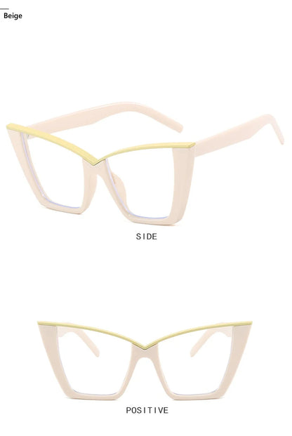 Anti Blue Light Cat Eye Specs - Computer Magnifiers Women