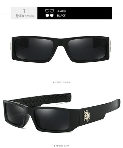 Retro Polarized Eyewear Men - Sports Driving Shades