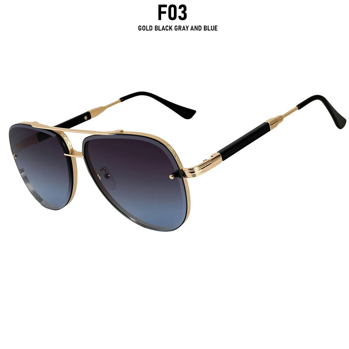 Oval Vintage UV400 Sunglasses - Unisex Metal Frame, 5 Lens Colors