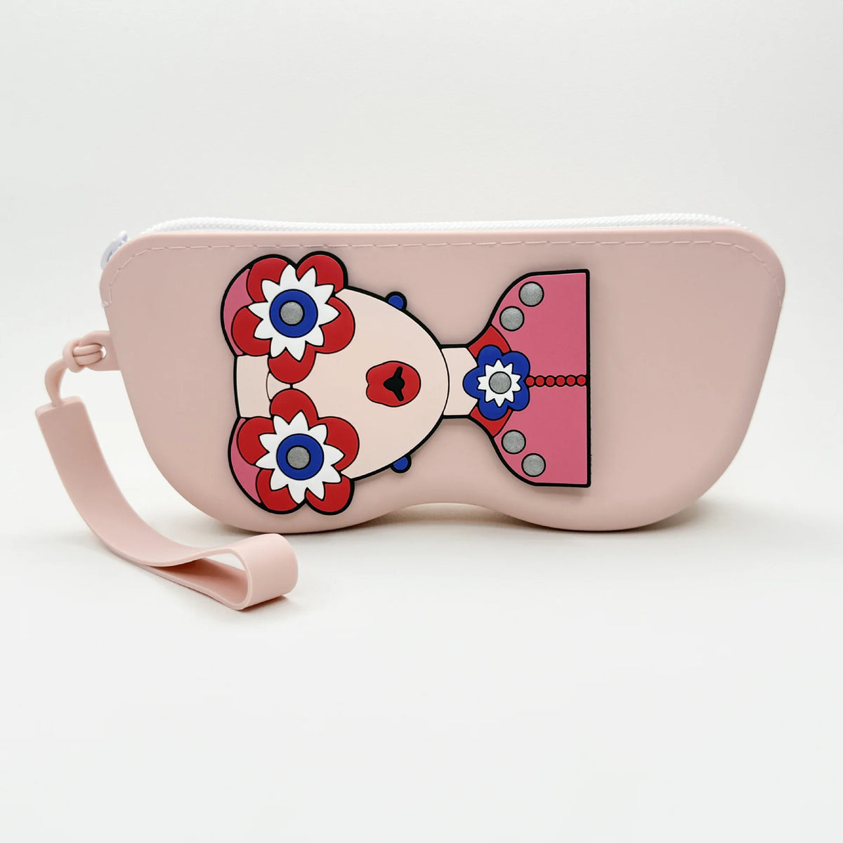 Reading Glasses Case Portable Eyewear Pouch Sunglasses Holder Decorative Silicone Eyeglasses Bag For Daily Outdoor Travel