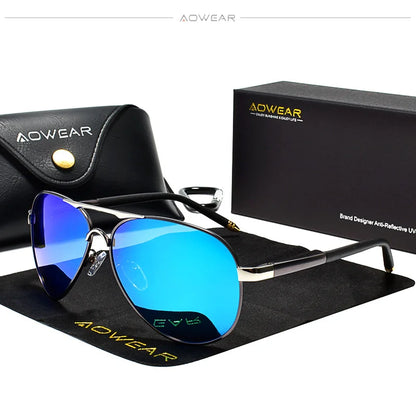 AOWEAR Aviation Sunglasses