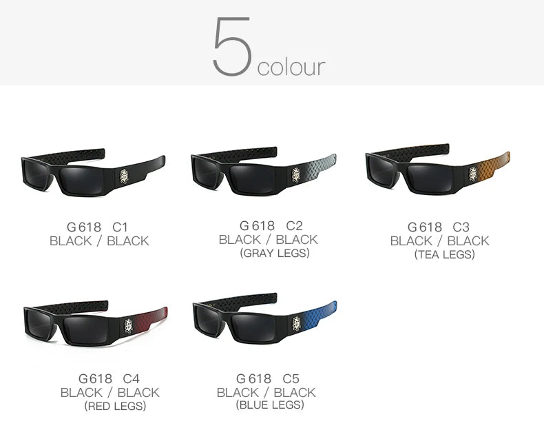 Retro Polarized Eyewear Men - Sports Driving Shades
