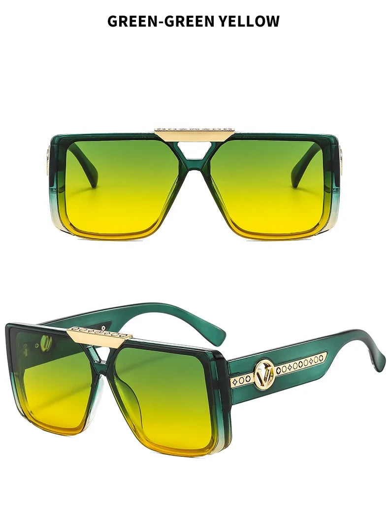 Vintage-Inspired Luxury Fashion Sunglasses